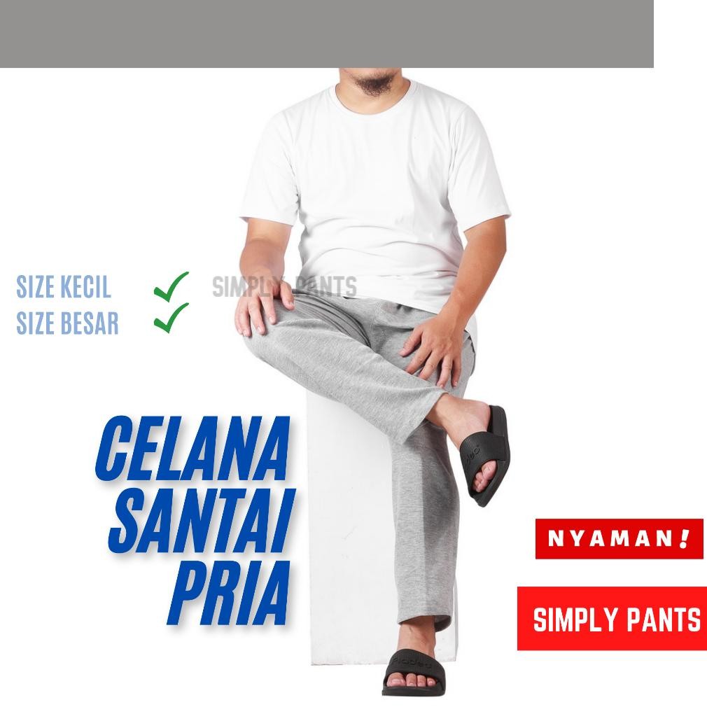 Celana Panjang Santai Pria Celana Santai Celana Harian Pria Celana Kolor Panjang Pria Celana Rumahan