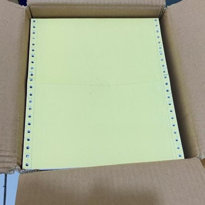 

NEW Kertas Continuous form 3 ply NCR 9,5X11 inc Didagi 2. 1Dus