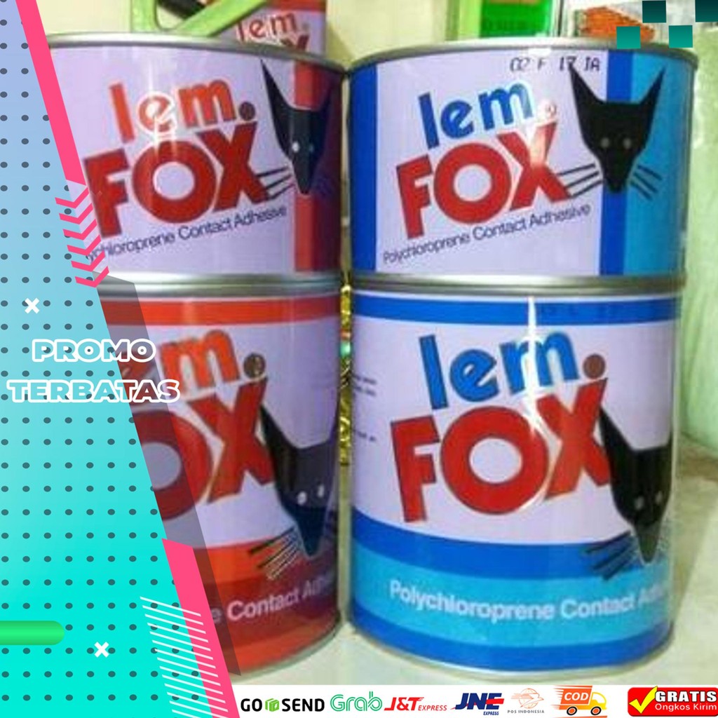 

GOSEND LEM FOX BIRU SEDANG 600G