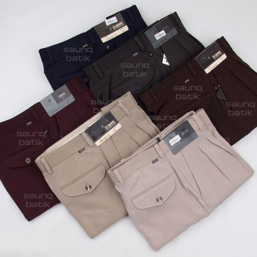 CARDINAL CELANA FORMAL PRIA REMPEL LIPIT CELANA KERJA PRIA 33-38 JunDW