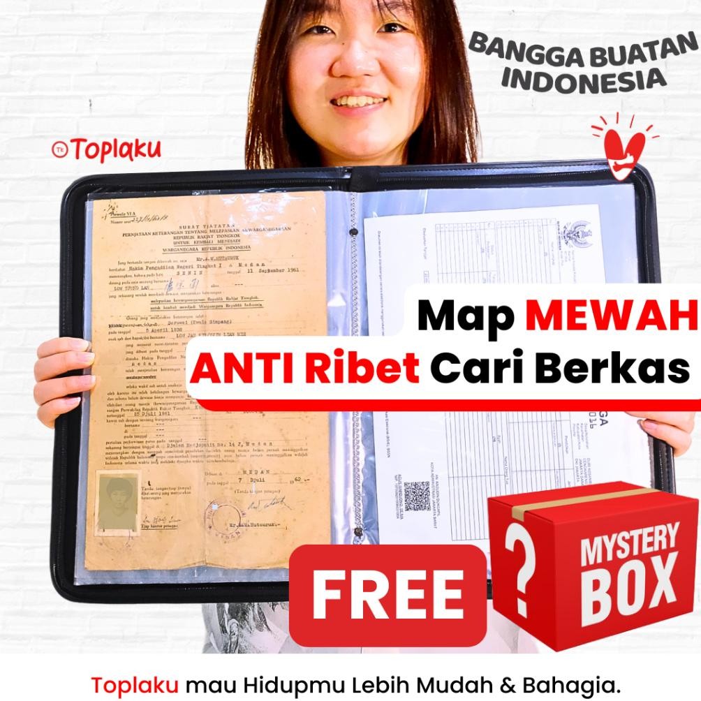 

TERLARIS Clear Holder Map Dokumen RESLETING ANTI AIR Keeper Document Ijazah A4 Tempat Berkas F4 Folder File Siap kirim