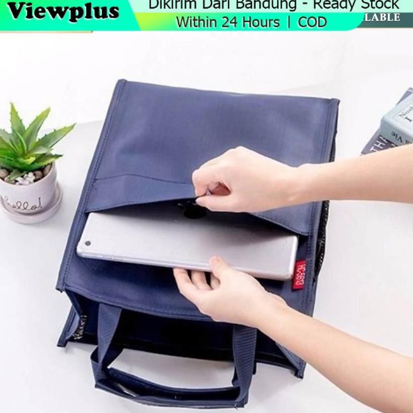 

TERMURAH A4 Tas Kursus Tas Sekolah WATERPROOF Tas Dokumen Map File Organizer Siap kirim