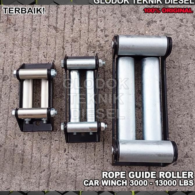 Rope Guide Roller Winch 13000 , 8000 , 6000 & 3000 Lbs Winch Roller Fairlead Original Terbaik