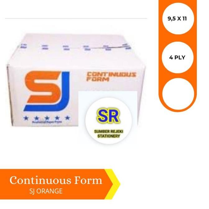 

TERLARIS - CONTINUOUS FORM ORANGE ( 9,5 X 11 ) 4 PLY