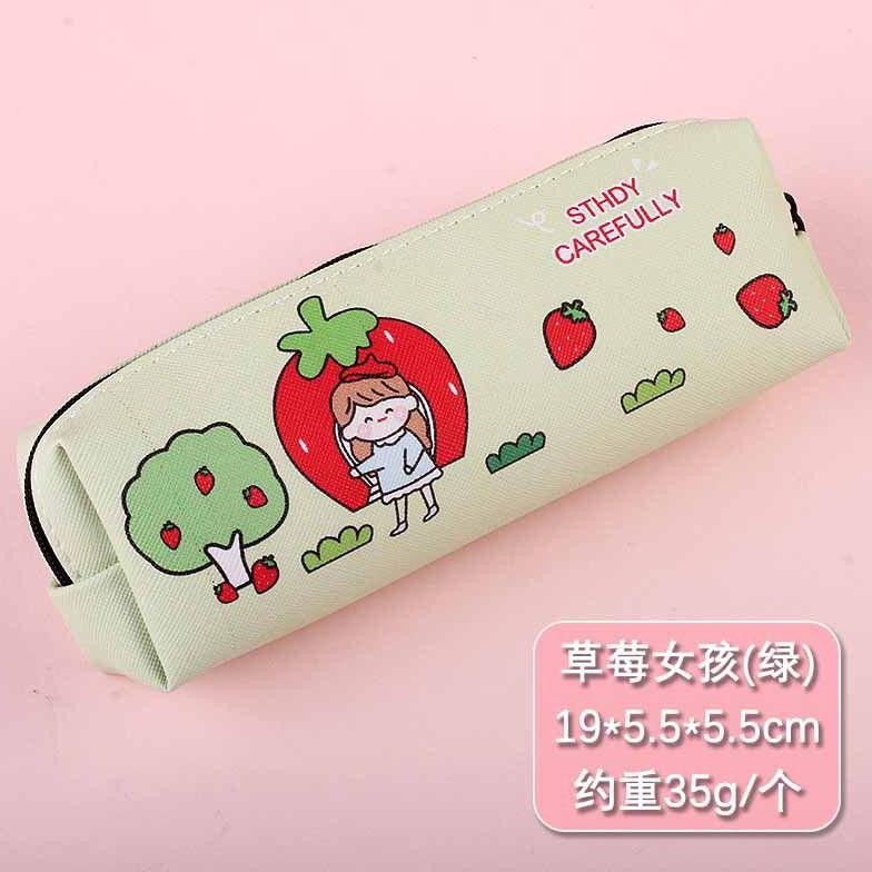 

Tempat/Kotak Pensil Strawberry Karakter Lucu Case Tepak Resleting Terlaris