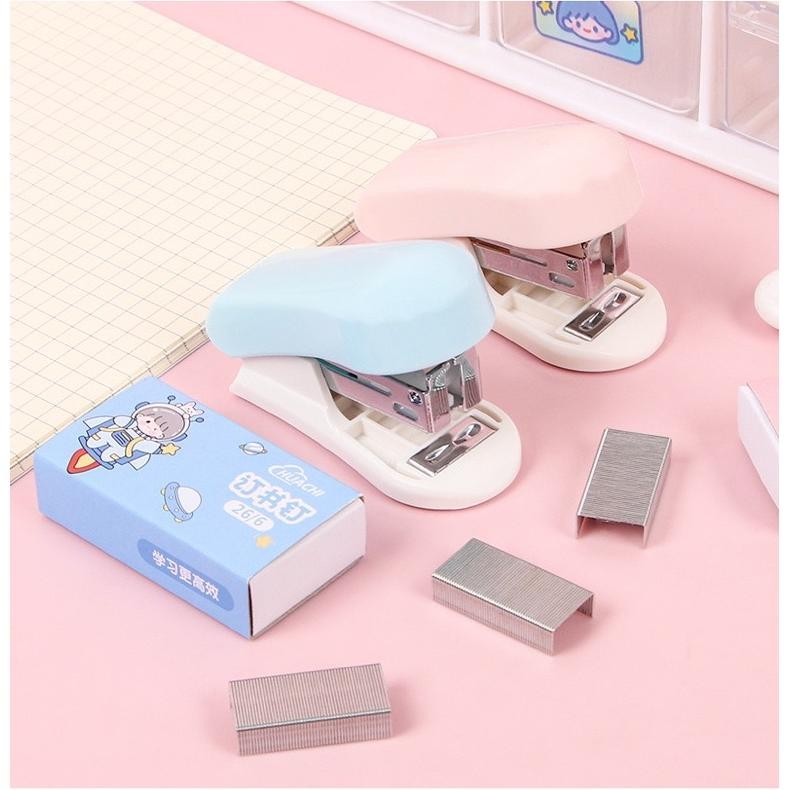 

Staples Set Free Isi Karakter Lucu Cute Staples Mini Penjepit Kertas Best Seller