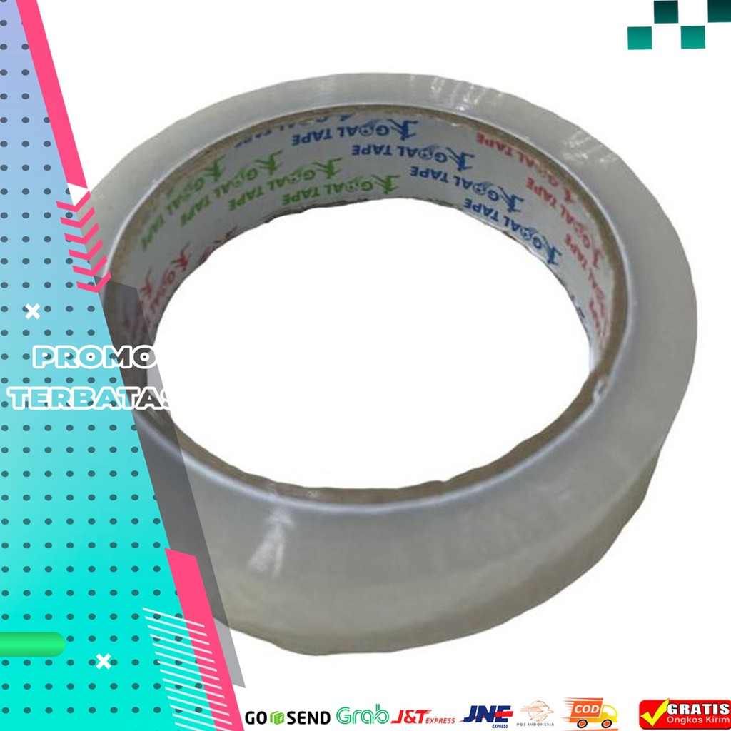 

SOLATIP ISOLASI 24 MM 1 INCH 72 YARD 6 PCS