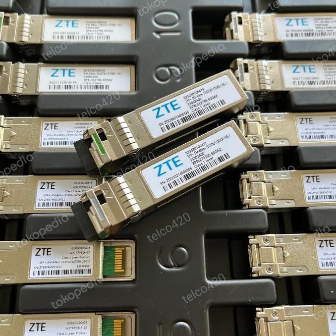 Zte Sfp+ Bidi 10G 40Km (Harga Sepasang) 1 Pair New Stok