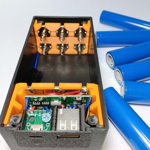 Diy Case Ups 5 Volt ( Belum Termasuk Baterai) New Stok