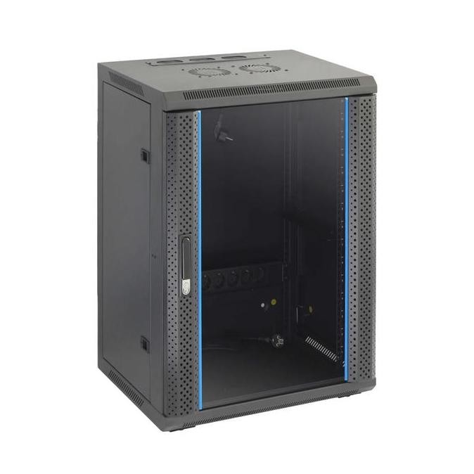 Wallmount Rackmount 15U, Rak Server Single Door 15U Kecil New Stok