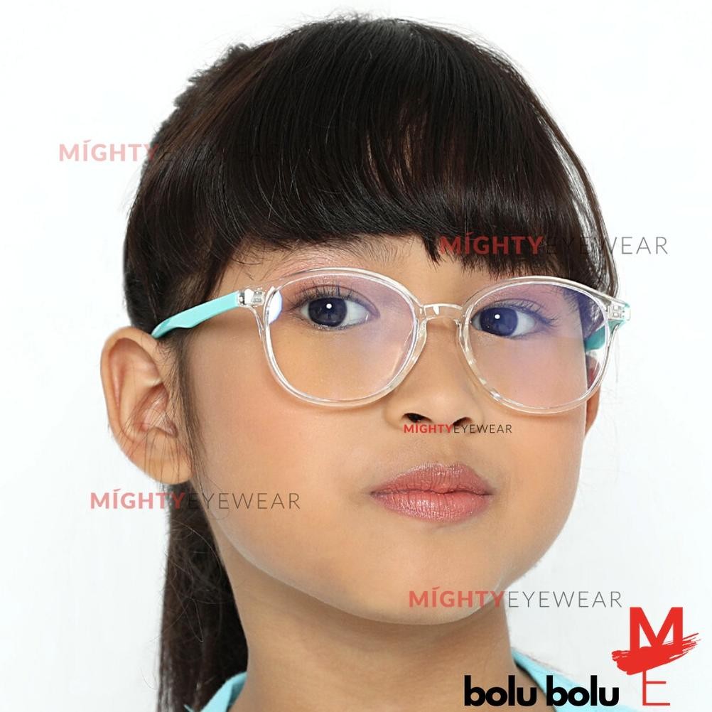 KACAMATA KIDS ANTIRADIASI / PHOTOCHROMIC / BLUERAY WANITA ANAK KECIL BOLU BOLU