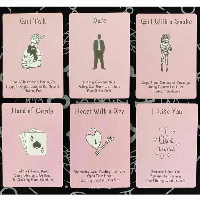 [Expert] Island Time Wellness Love - Pink Oracle card