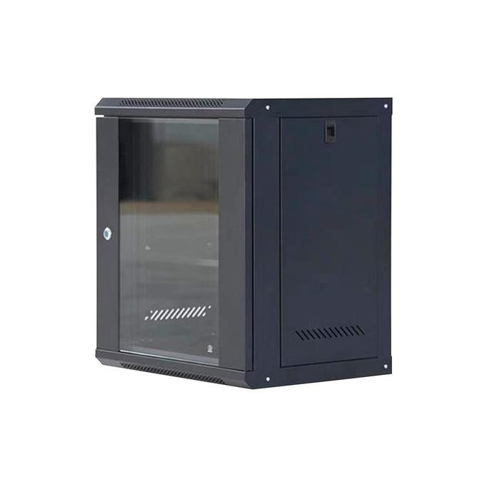 Wallmount Rackmount 12U, Rak Server Single Door 12U New Stok