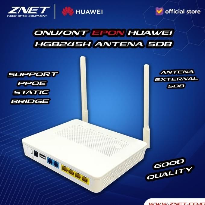 (Expert) NEW MODEM EPON HUAWEI HG8245H EchoLife WITH BOX onu ont Huawei Epon