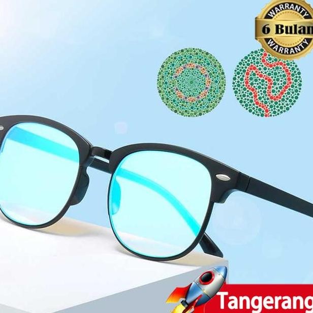 Kacamata Buta Warna Merah Hijau Enchroma Pria Dan Wanita