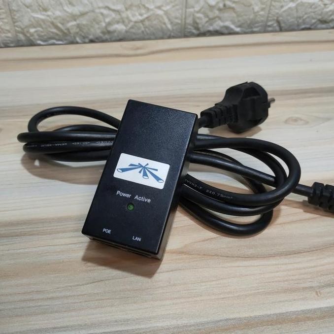 Poe Adaptor 15V 0.8A Ubiquiti Original New Stok
