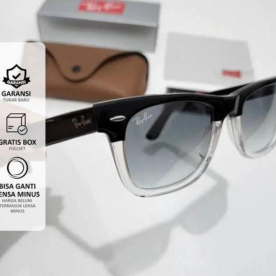 New Kacamata Hitam Kacamata Rayban006 Wayfarer Twoton 2140 Kacamata Pria Kacamata Wanita Kacamata Vi
