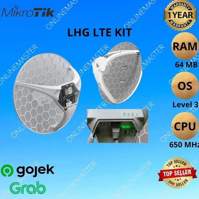 Mikrotik Embedded Lte Client Lhg Lte Kit Rblhg-Lte-Kit New Stok