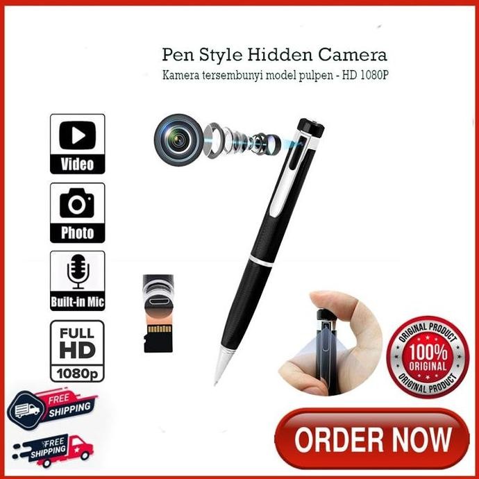 SPY CAMERA PEN V8 HD 1080P - KAMERA PEN