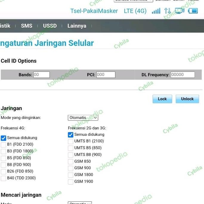Modem Wifi Mifi Huawei E5573 E5573Cs-609 Full Mod New Stok