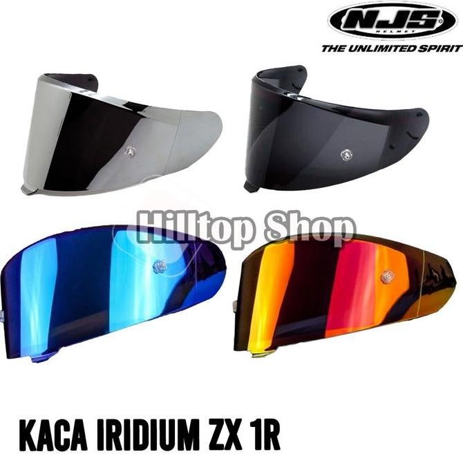 Visor Njs Zx-1R  / Kaca Iridium Njs Zx-1 Flat