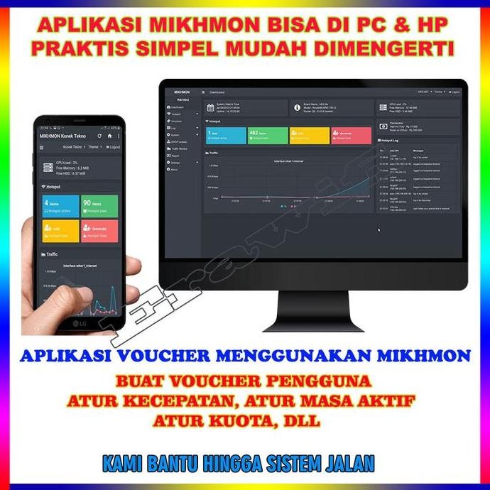 Billing Hotspot Rt Rw Net Voucher Full Setting Mikrotik Rb1100Ahx4 New Stok