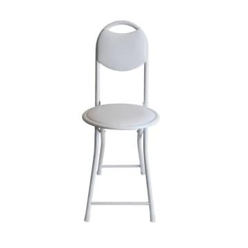Kursi Lipat Bangku Sholat Untuk Lansia Krisbow Folding Chair White Ori Original Dan Terpercaya