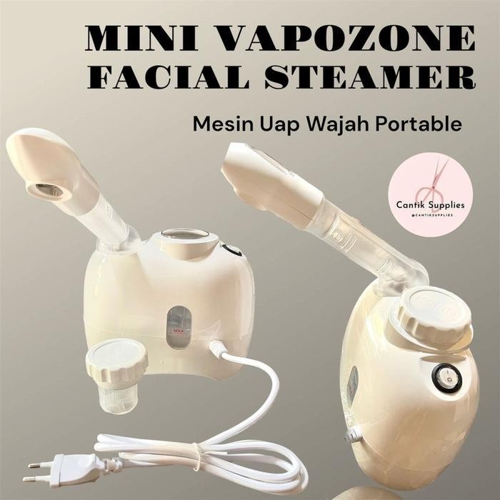 Erlu - Mini Vapozone / Facial Steamer / Mesin Uap Wajah Portable . New Original Dan Terpercaya