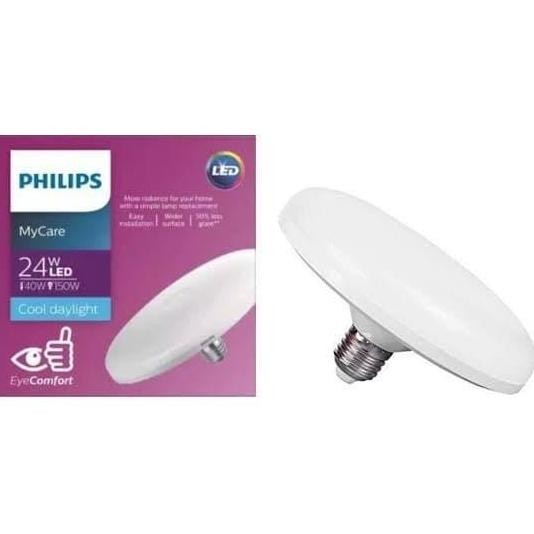 PHILIPS LAMPU LED UFO CEILING LAMP 15W 24W E27 SNI BERGARANSI