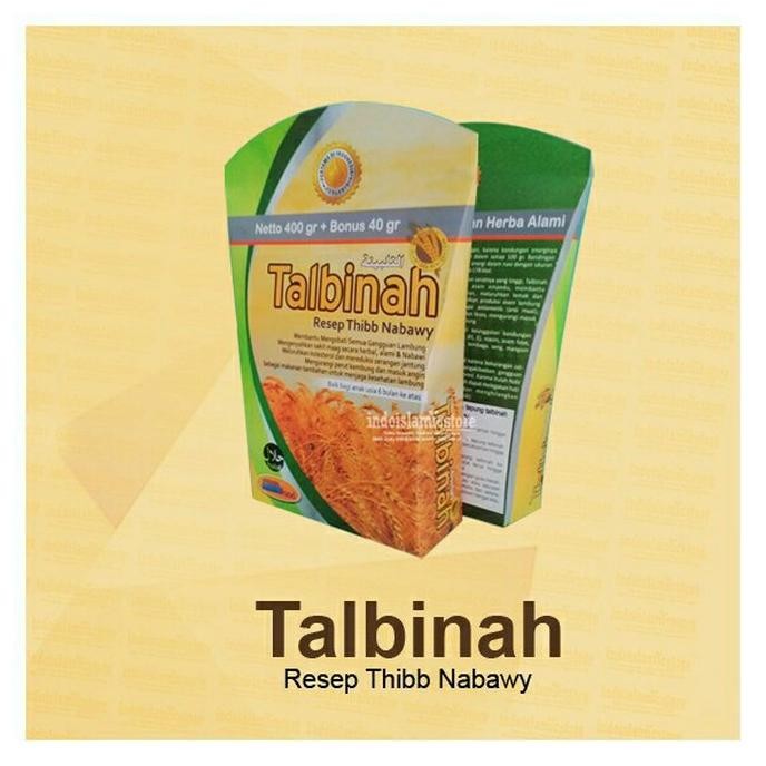 

Talbinah Tepung Gandum Thibb Nabawy 400gr + 40gr Original SV13