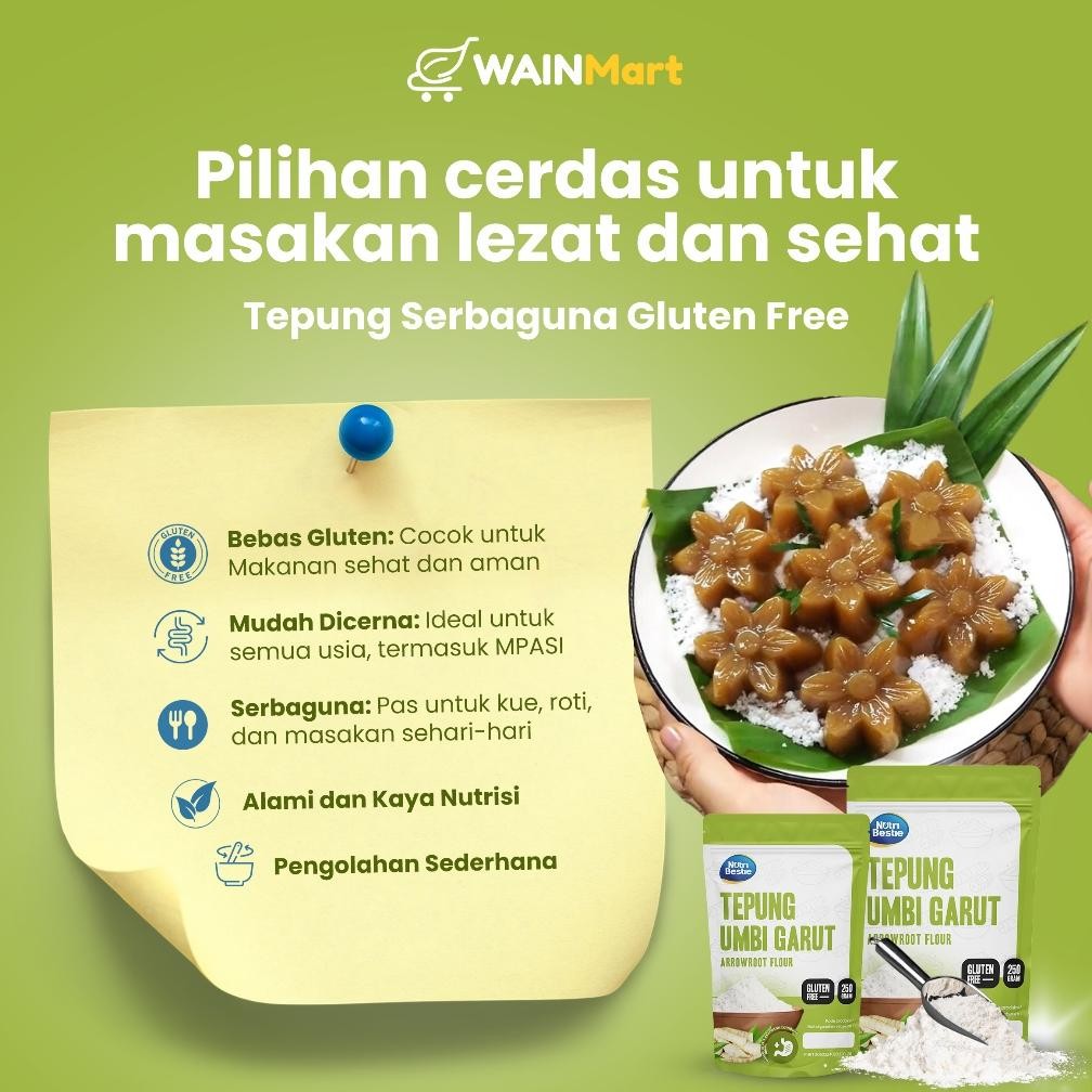 

Tepung Umbi Garut Solusi Atasi Nyeri Lambung GERD Maag dan Perut Kembung SV13