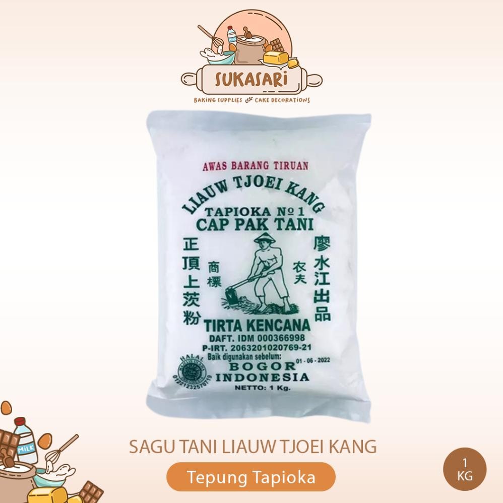 

Tepung Sagu Tani Liauw Tjoei Kang 1kg / Tepung Tapioka SV13