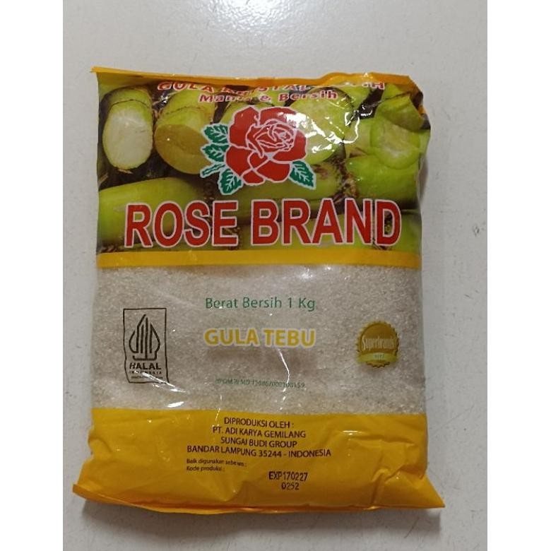 

Rose Brand 1 Kg ( Gula Tebu) SV13