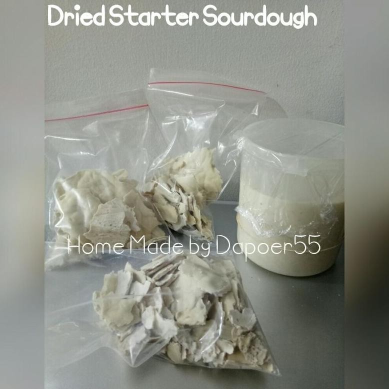 

Dried starter / sourdough starter / ragi kering / dry yeast / levain SV