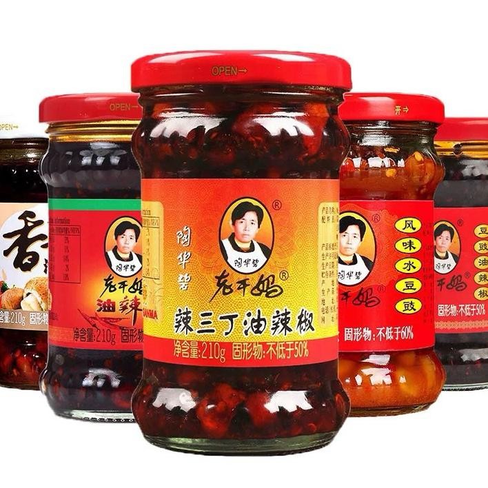 

Lao Gan Ma Sambal Chili Red Oil Minyak Cabe Tausi