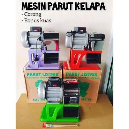 Parutan Kelapa Listrik Corong - Mesin Parut Kelapa / Singkong Kualitas Terbaik Harga Termurah