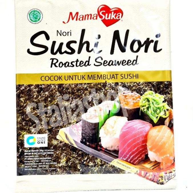 

Mamasuka Sushi N Roasted Seaweed 20Gr