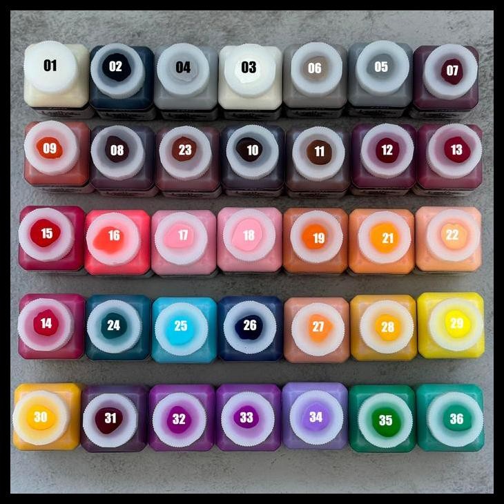 

Zato Leather Edge Paint Profesional Finish Cat Pinggiran Kulit Terlaris