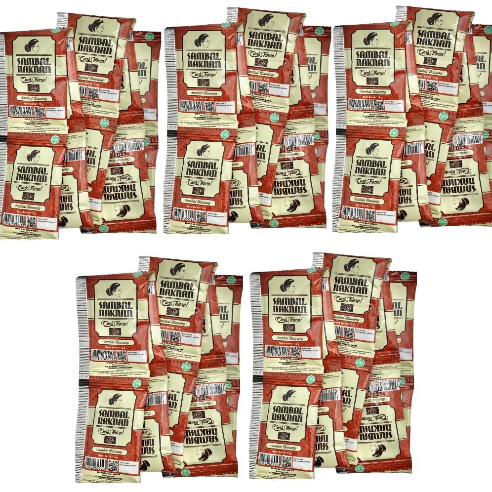 

Sambal Naknan Bawang 1 PACK 50 PCS LIMA PULUH SACHET