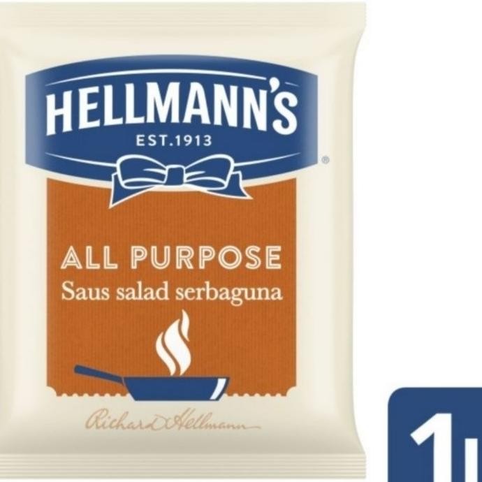 

Hellmanns All Puose Mayonnaise 1L 1Liter