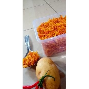 

Viral Termurah Kentang Goreng Mustofa 500 Gram Pedas Manis Garing Kriuk Tanpa Bahan Pengawet We-12