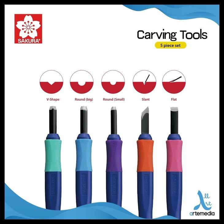 

Sakura Carving Tool Set Pisau Cukil & Alat Pahat Harga Promo