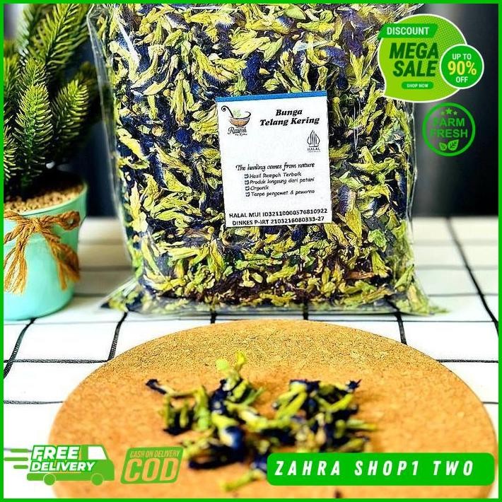 

BUNGA TELANG KERING 1 KG - TEH TELANG PREMIUM TERBAIK