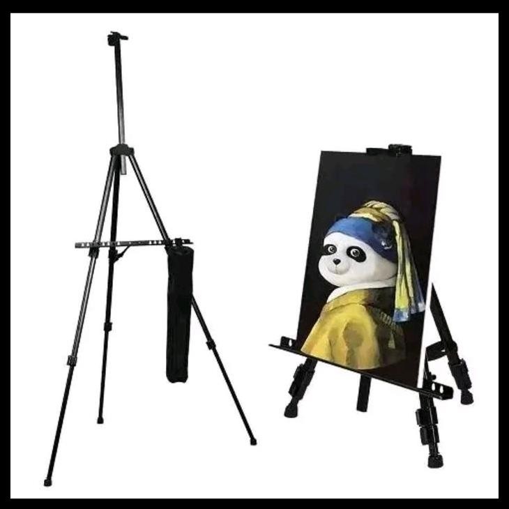 

Easel Lukis Lukisan Easel Frame Foto Wedding Stand Besi Canvas Cat Stationery Best Seller