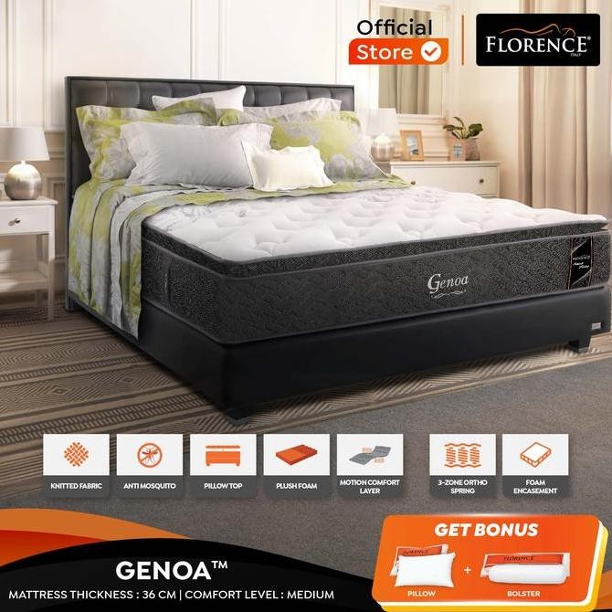 Florence Kasur Spring Bed Genoa (Mattress Only)