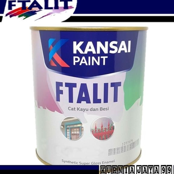 

Cat Minyak Cat Kayu Cat Besi Merk Ftalit Produk Kansai 1Kg