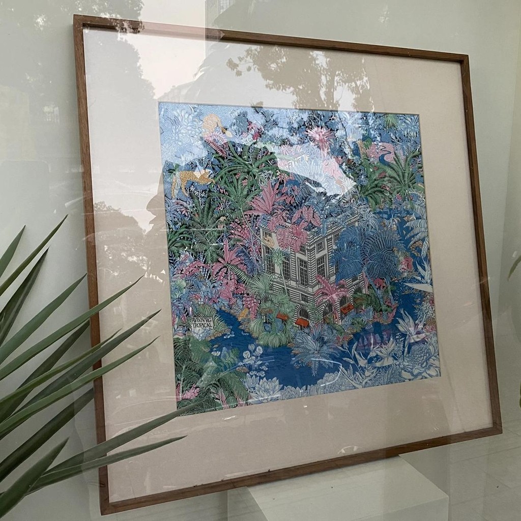 Po - Picasso Oil Painting Fashion Women Scarf Wraps Twill 100% Silk Scarf 53Cm Square Scarves Head S