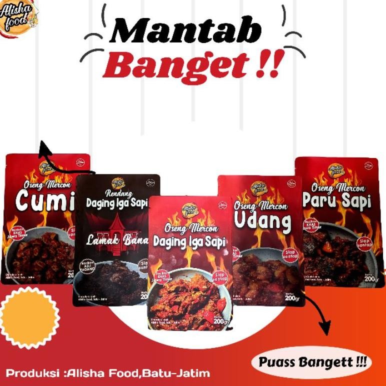 

Termurah Sambal / Oseng Mercon & Rendang 150 Gr Fx-2