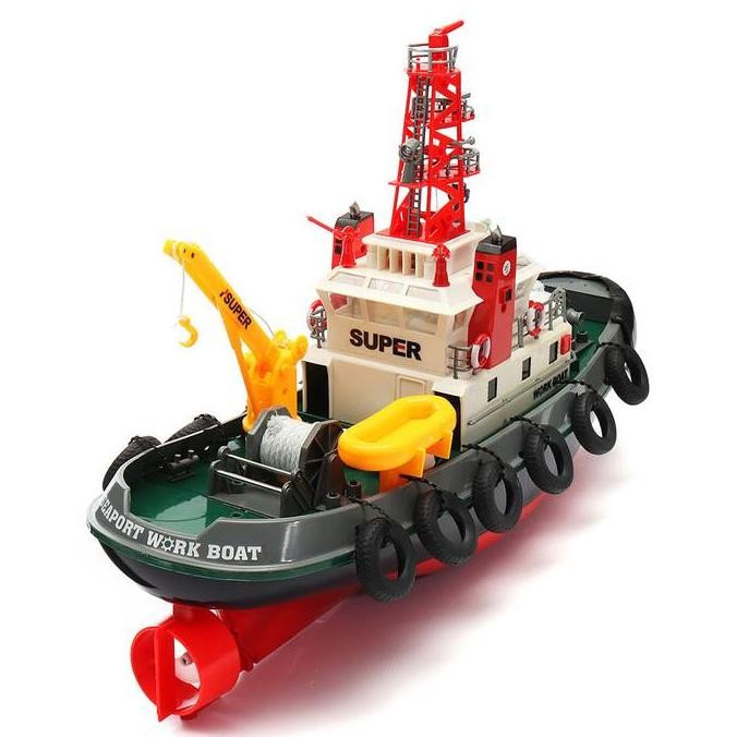 Henglong RC Work Boat 2.4GHz Remote Control 5CH