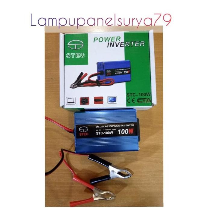 Power Inverter STEC STC DC to AC 100Watt 12V, 100W Modif